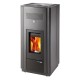 Peletová kamna Haas Sohn HSP 6 s výměníkem černá